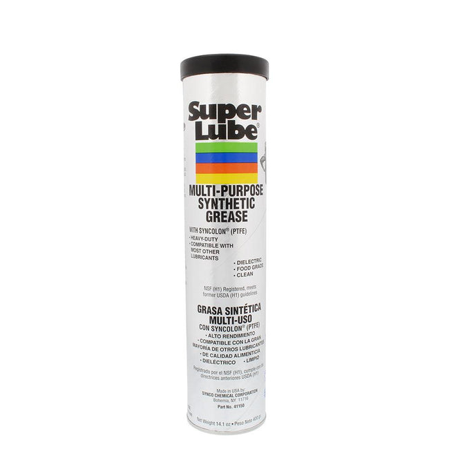 Super Lube Multi-Purpose Synthetic Grease w/Syncolon (PTFE) - 14.1oz Cartridge [41150] - Rough Seas Marine