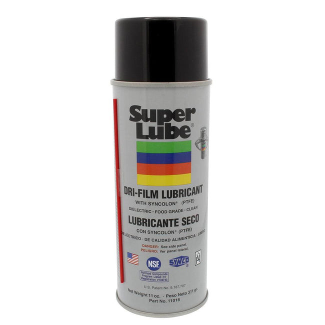 Super Lube Dri-Film Aerosol w/Syncolon (PTFE) - 11oz [11016] - Rough Seas Marine