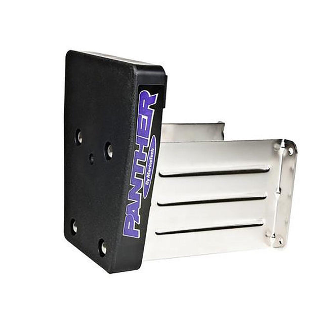 Panther Marine Outboard Motor Bracket - Stainless Steel - Fixed 35HP [55-0028] - Rough Seas Marine