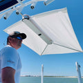 TACO ShadeFin w/Black Fabric, Bag  Fixed Rod Holder Mount Kit [T10-3000-4] - Rough Seas Marine