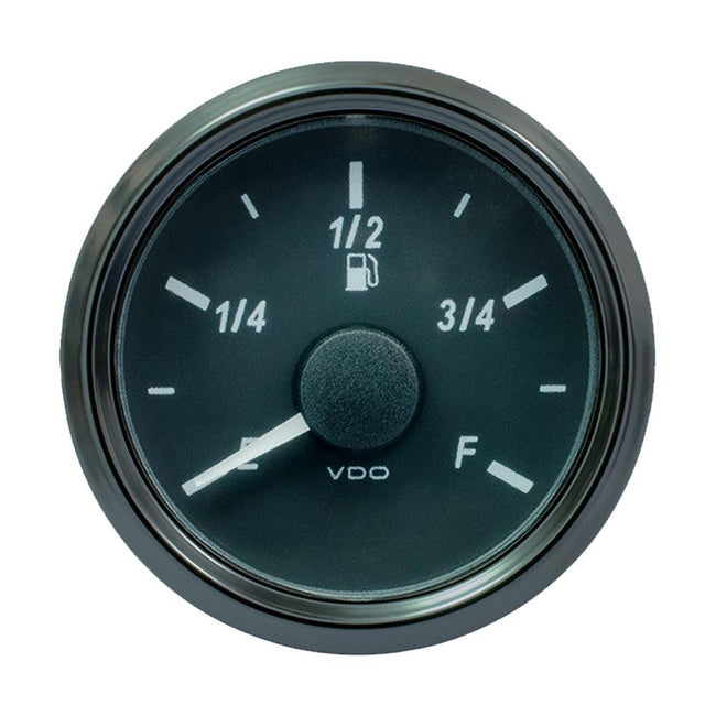 VDO SingleViu 52mm (2-1/16") Fuel Level Gauge - E/F Scale - 0-90 Ohm [A2C3833140030] - Rough Seas Marine