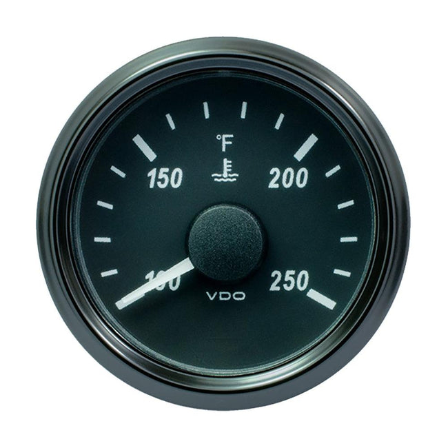 VDO SingleViu 52mm (2-1/16") Water Temperature Gauge - 250F - 450-30 Ohm [A2C3833340030] - Rough Seas Marine