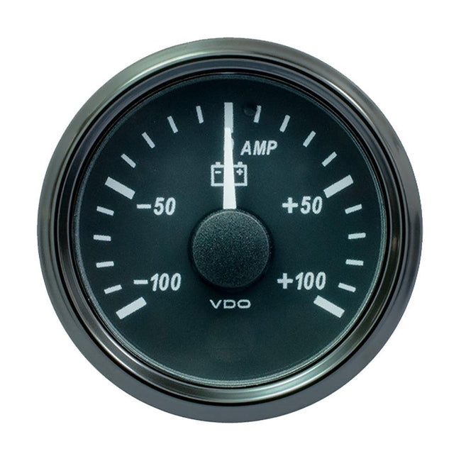 VDO SingleViu 52mm (2-1/16") Ammeter - 100 AMP [A2C3833070030] - Rough Seas Marine