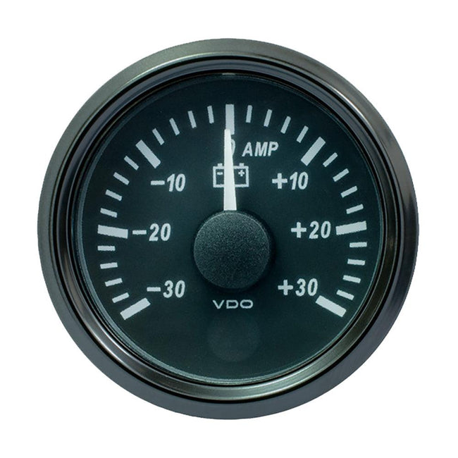 VDO SingleViu 52mm (2-1/16") Ammeter - 30 AMP [A2C3833090030] - Rough Seas Marine