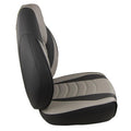 Springfield Fish Pro High Back Folding Seat - Charcoal/Grey [1041634-1] - Rough Seas Marine