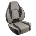 Springfield Fish Pro High Back Folding Seat - Charcoal/Grey [1041634-1] - Rough Seas Marine