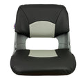 Springfield Skipper Standard Folding Seat - Grey/Charcoal [1061017] - Rough Seas Marine