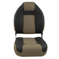 Springfield OEM Series Folding Seat - Charcoal/Tan [1062583] - Rough Seas Marine