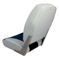 Springfield High Back Multi-Color Folding Seat - Blue/Grey [1040661] - Rough Seas Marine