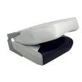Springfield High Back Multi-Color Folding Seat - Blue/Grey [1040661] - Rough Seas Marine