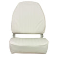 Springfield High Back Folding Seat - White [1040649] - Rough Seas Marine
