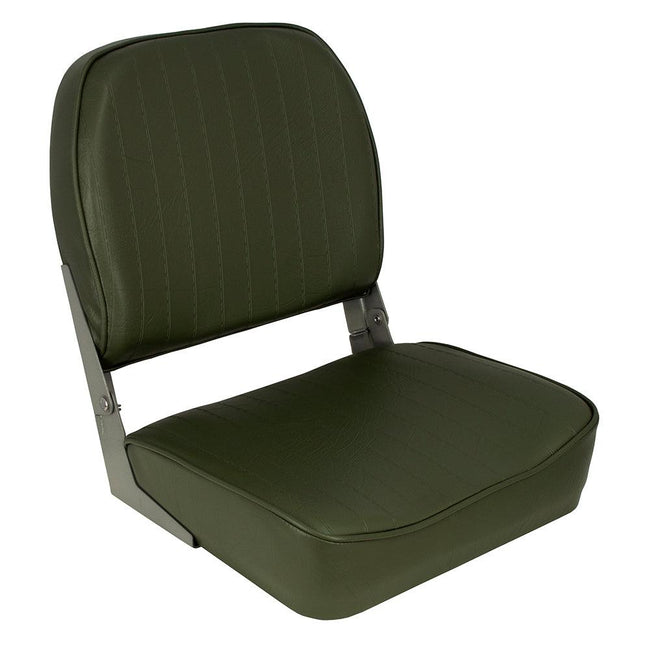 Springfield Economy Folding Seat - Green [1040622] - Rough Seas Marine