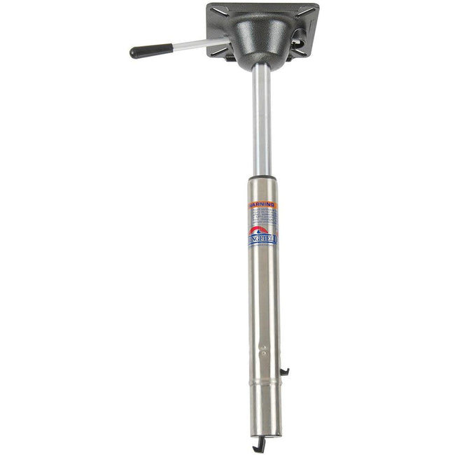 Springfield Spring-Lock Power-Rise Adjustable Sit-Down Post - Stainless Steel [1642005] - Rough Seas Marine