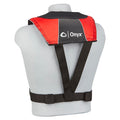 Onyx A/M-24 Series All Clear Automatic/Manual Inflatable Life Jacket - Black/Red - Adult [132200-100-004-20] - Rough Seas Marine