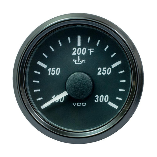 VDO SingleViu 52mm (2-1/16") Oil Temp. Gauge - 300 F - 322-18 Ohm [A2C3833410030] - Rough Seas Marine