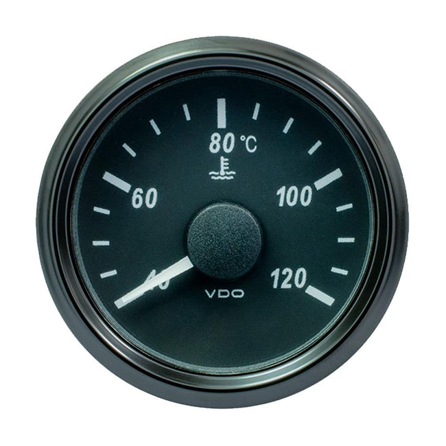 VDO SingleViu 52mm (2-1/16") Water Temp. Gauge - 120 C - 291-22 ohm [A2C3833320030] - Rough Seas Marine