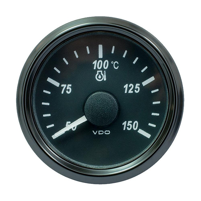 VDO SingleViu 52mm (2-1/16") Oil Temp. Gauge - Euro - 150 C - 322-18 Ohm [A2C3833390030] - Rough Seas Marine