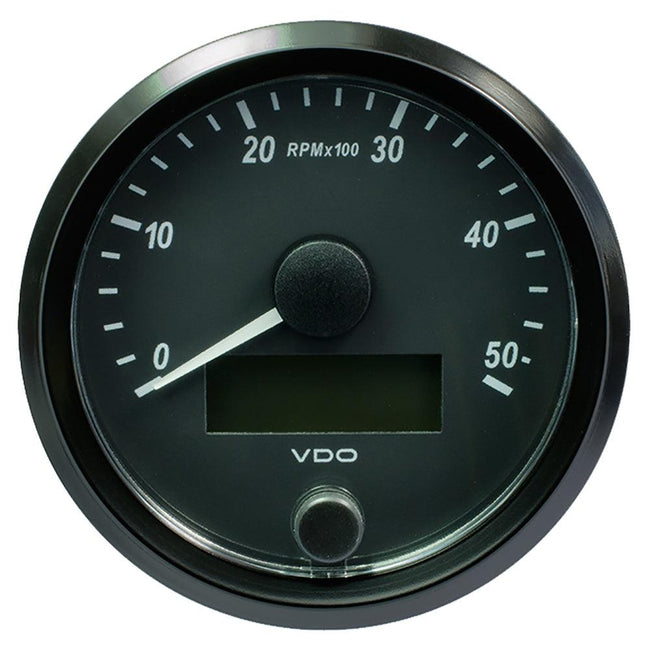 VDO SingleViu 80mm (3-1/8") Tachometer - 5000 RPM [A2C3833000030] - Rough Seas Marine