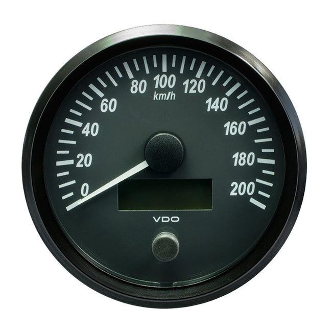 VDO SingleViu 100mm (4") Speedometer - 140 MPH [A2C3832850030] - Rough Seas Marine