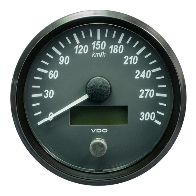 VDO SingleViu 100mm (4") Speedometer - 300 KM/H [A2C3832830030] - Rough Seas Marine