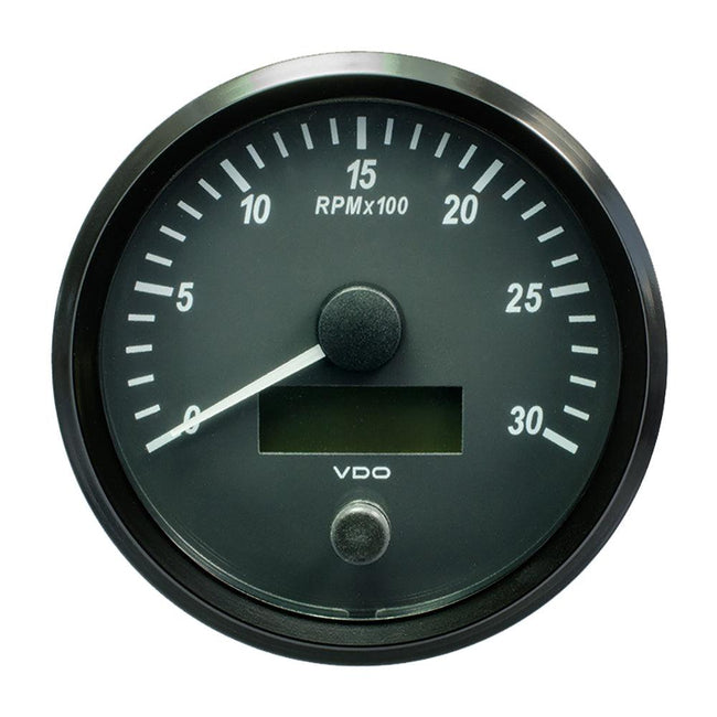 VDO SingleViu 100mm (4") Tachometer - 3000 RPM [A2C3832810030] - Rough Seas Marine