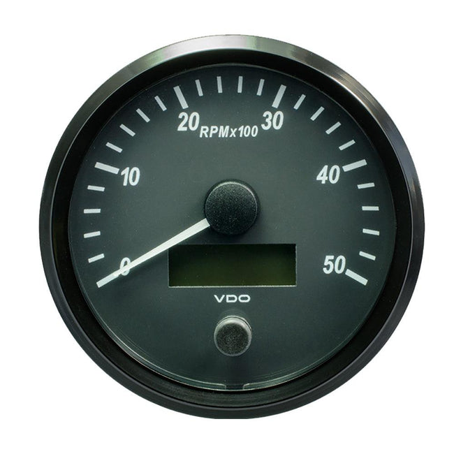 VDO SingleViu 100mm (4") Tachometer - 5000 RPM [A2C3832790030] - Rough Seas Marine
