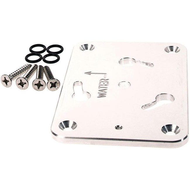 Panther Spare Bow Mount Base Kit - Clear - Anodized [KPBQCKA] - Rough Seas Marine