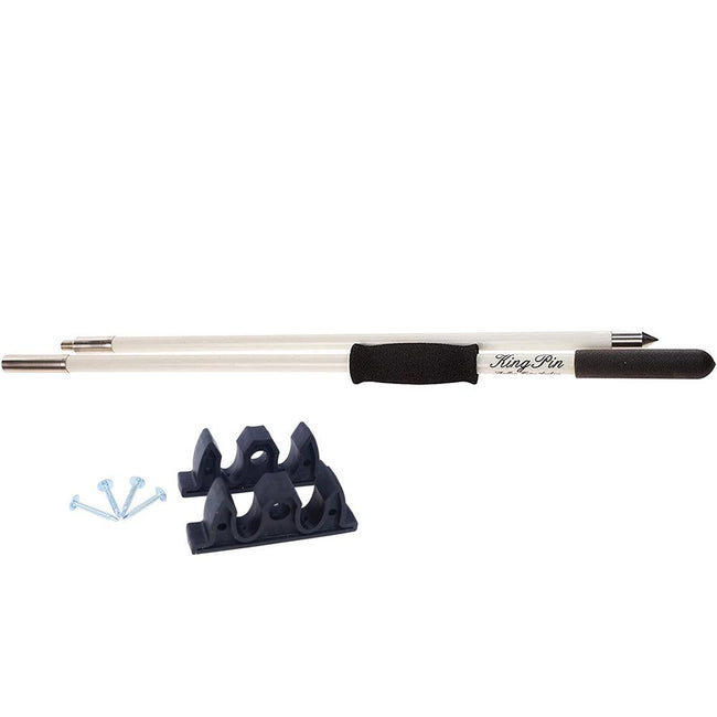 Panther 8 King Pin Anchor Pole - 2-Piece - White [KPP802W] - Rough Seas Marine