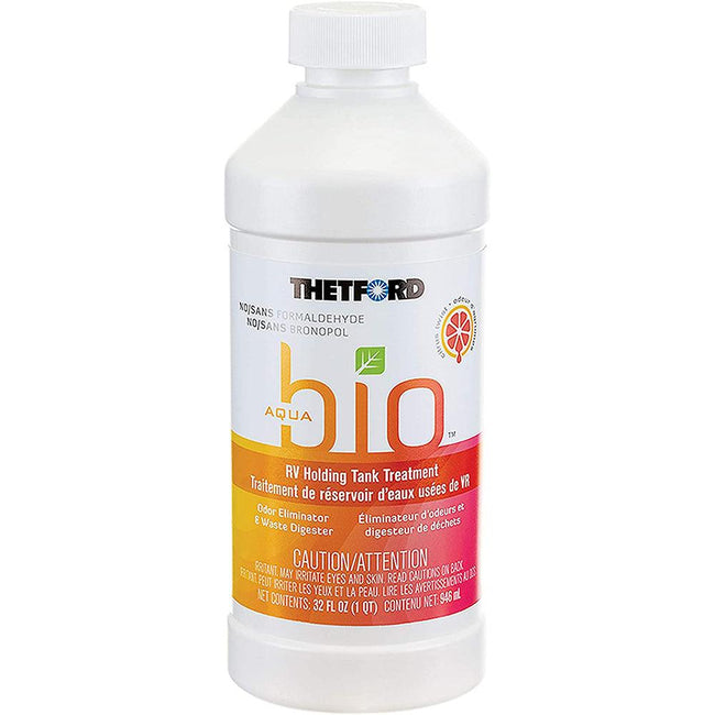 Thetford AquaBio RV Holding Tank Treatment - Citrus Twist Scent - Formaldehyde Free - 32oz [96607] - Rough Seas Marine