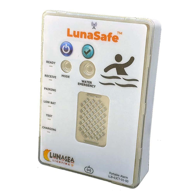 Lunasea Controller f/Audible Alarm Receiver w/Strobe Qi Rechargeable [LLB-63CT-01-00] - Rough Seas Marine