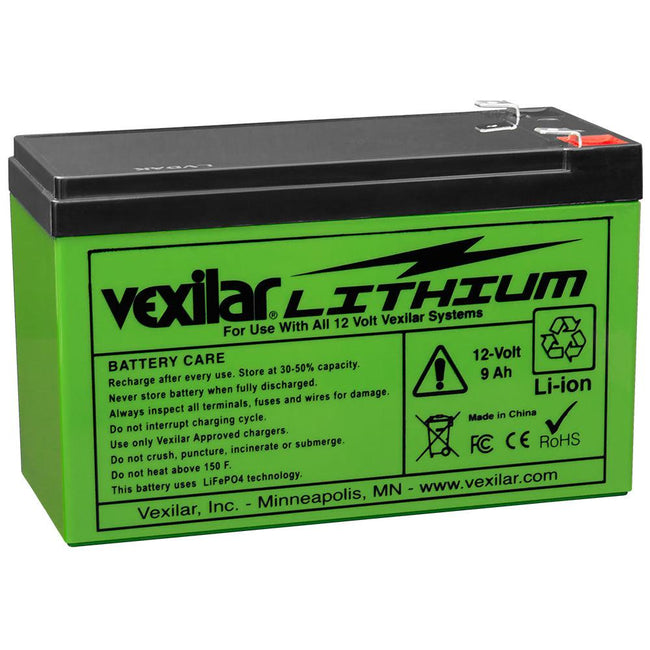 Vexilar 12V Lithium Ion Battery [V-100L] - Rough Seas Marine