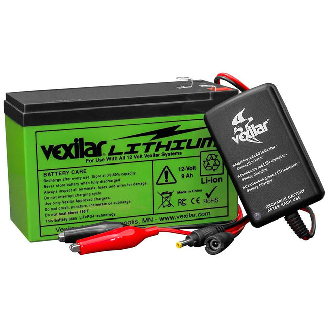 Vexilar 12V Lithium Ion Battery  Charger [V-120L] - Rough Seas Marine