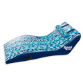 Aqua Leisure Ultra Cushioned Comfort Lounge Hawaiian Wave Print w/Adjustable Pillow [APL17014S2] - Rough Seas Marine