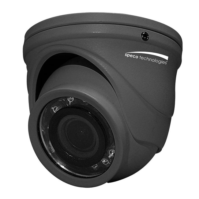Speco 4MP HD-TVI Mini IR Turret w/2.9mm Lens - Grey [HT471TG] - Rough Seas Marine