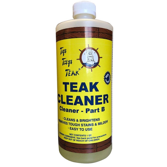 Tip Top Teak Cleaner Part B - Quart [TC862] - Rough Seas Marine