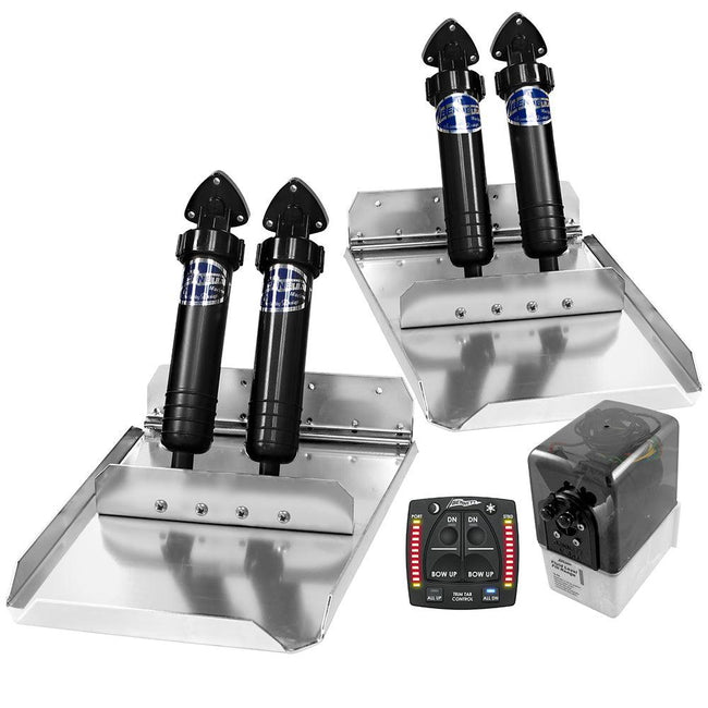 Bennett Marine 12x16 Sport Tab System w/One Box Indication [ST16OBI] - Rough Seas Marine