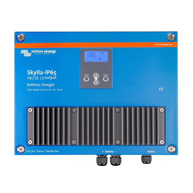 Victron Skylla-IP65 24/35 3-Bank 120-240VAC Battery Charger [SKY024035100] - Rough Seas Marine