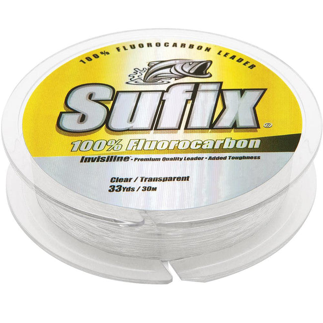 Sufix 100% Fluorocarbon Invisiline Leader - 150lb - 33yds [683-150] - Rough Seas Marine