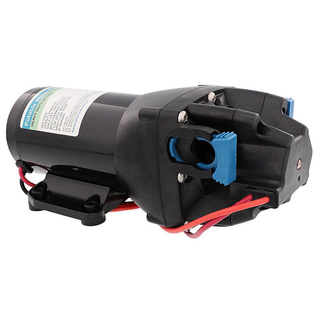Flojet Heavy Duty RV Water Pump w/Strainer - 12V - 4GPM - 50PSI [Q401V-117S-3A] - Rough Seas Marine