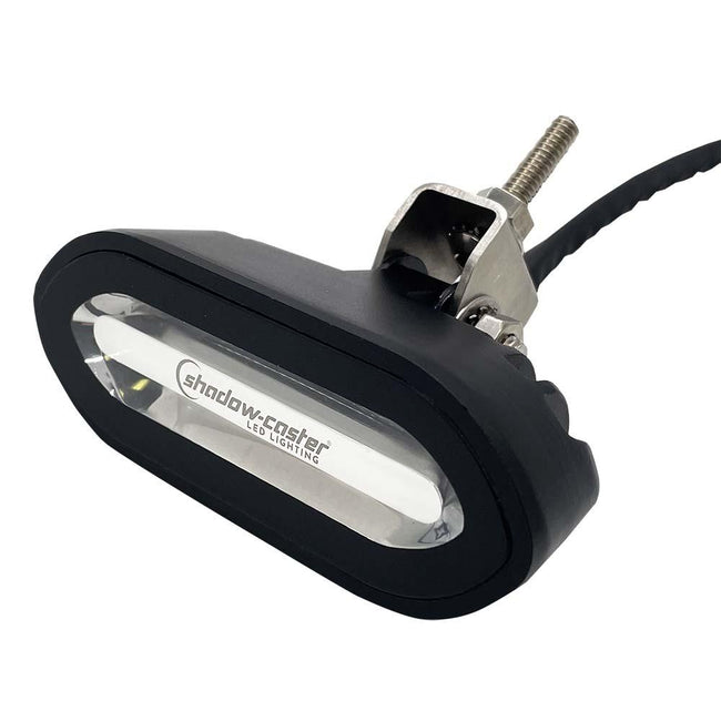 Shadow-Caster SCM-SL Series Bracket Mount Spreader Light - Black Housing - Full-Color [SCM-SLB-CC-BK] - Rough Seas Marine