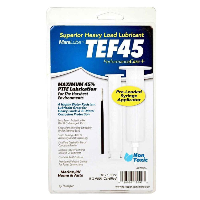 Forespar Marelube TEF45 30cc Syringe [770066] - Rough Seas Marine