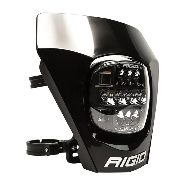 RIGID Industries Adapt XE Number Plate - Black [300418] - Rough Seas Marine