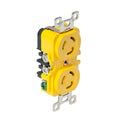 Marinco Locking Receptacle - 15A, 125V - Yellow [4700CR] - Rough Seas Marine