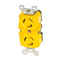 Marinco Locking Receptacle - 15A, 125V - Yellow [4700CR] - Rough Seas Marine