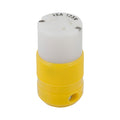 Marinco Locking Connector - 15A, 125V - Yellow [4731CR] - Rough Seas Marine