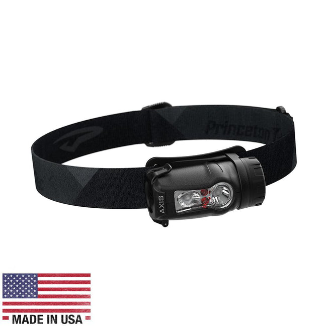 Princeton Tec Axis Rechargeable LED HeadLamp - Black/Grey [AXRC21-BK/DK] - Rough Seas Marine