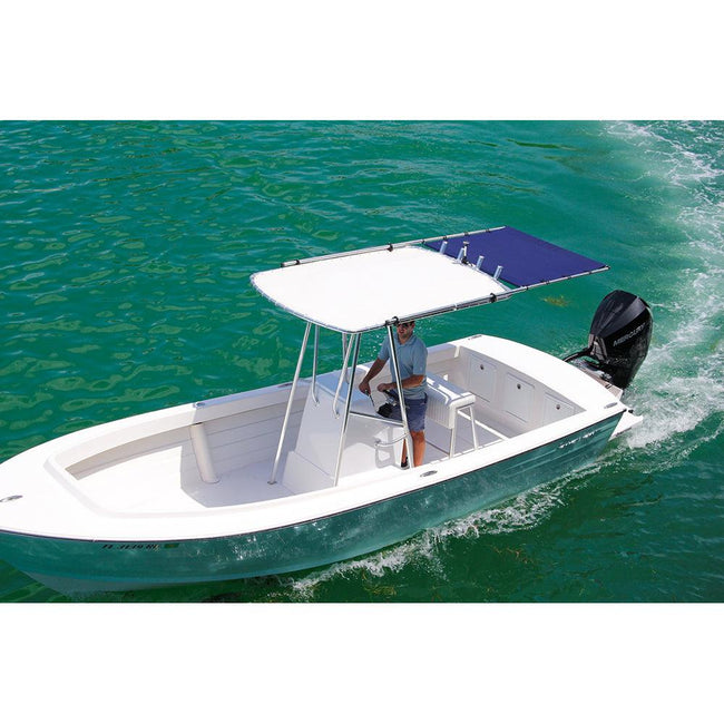 SureShade PTX Power Shade - 63" Wide - Stainless Steel - Grey [2021026259] - Rough Seas Marine
