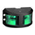 Lopolight Series 200-018 - Double Stacked Navigation Light - 2NM - Vertical Mount - Green - Black Housing [200-018G2ST-B] - Rough Seas Marine