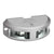 Lopolight Series 200-024 - Navigation Light - 2NM - Vertical Mount - White - Silver Housing [200-024G2] - Rough Seas Marine