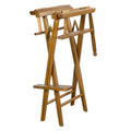 Whitecap Captains Chair w/Natural Seat Covers - Teak [60048] - Rough Seas Marine